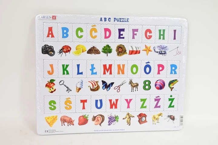 Larsen maxi puzzle alfabeto (polacco)