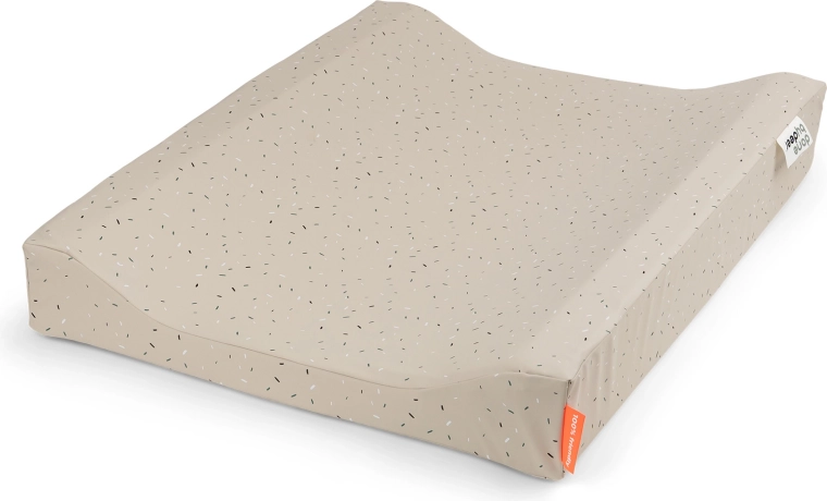 Done by Deer materassino fasciatoio Easy wipe Confetti color sabbia