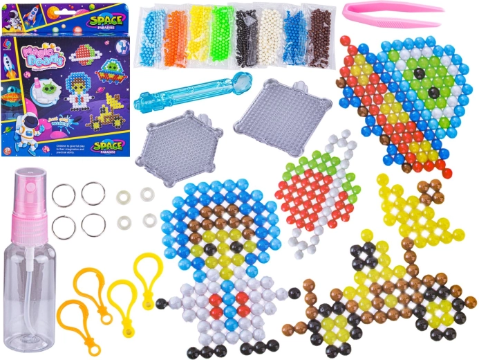 Perline ad acqua spazio – set creativo (UFO e astronave spaziale)