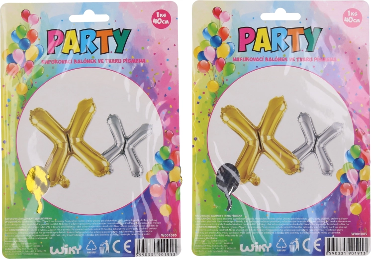 Palloncino gonfiabile lettera X