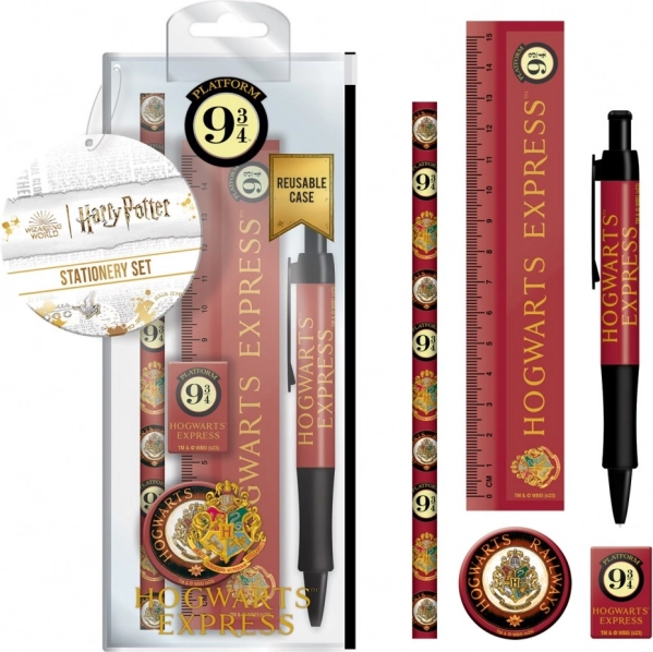 set scolastico harry potter binario 9 e 3/4