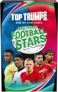 Top Trumps World Football Stars – gioco di carte in ceco
