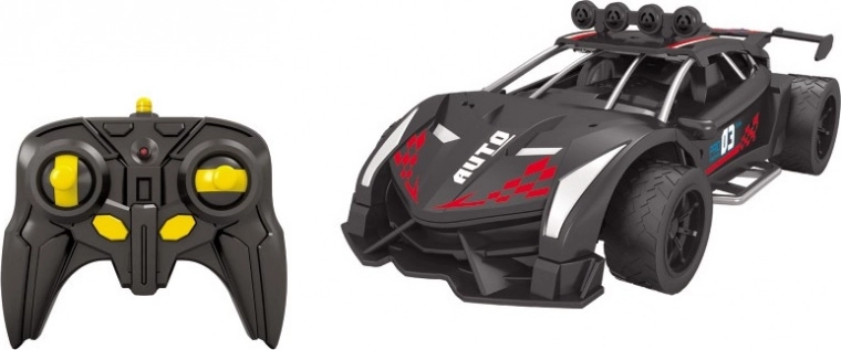 Auto RC con effetto nebbia