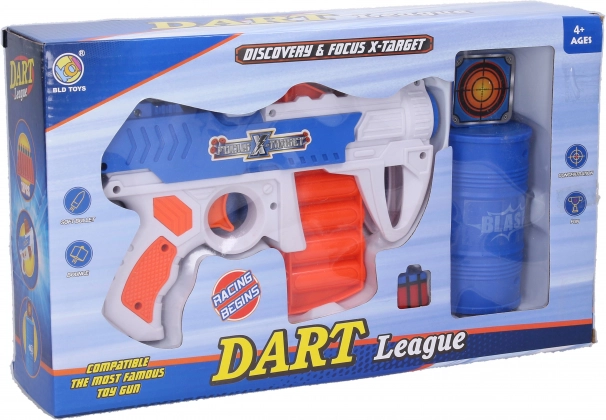 Pistola con proiettili in schiuma