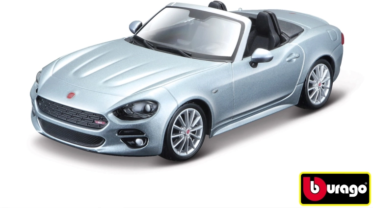 Bburago 1:24 FIAT 124 Spider – modello in scala 1:24 in metallo