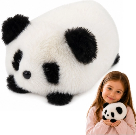 Panda di peluche bianco e nero 16 cm - 1 pezzo