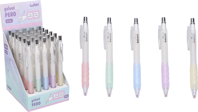 Penna gel 0,5 mm con inchiostro blu