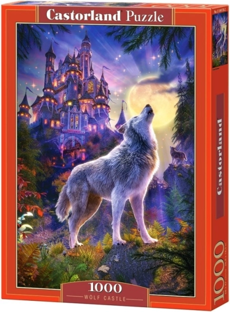 Puzzle 1000 pezzi - Lupo e castello