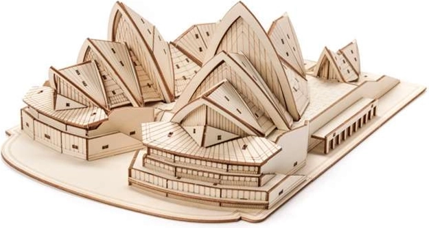 Little Story puzzle 3D in legno Opera di Sydney