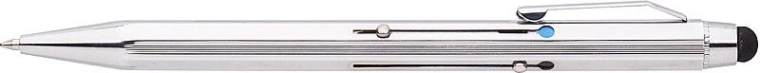 Penna a sfera CONCORDE Classic 4in1 con punta touch, argento