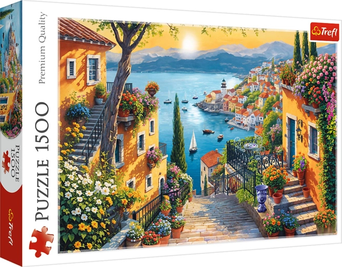 Puzzle Trefl Vista sul mare con 1500 pezzi