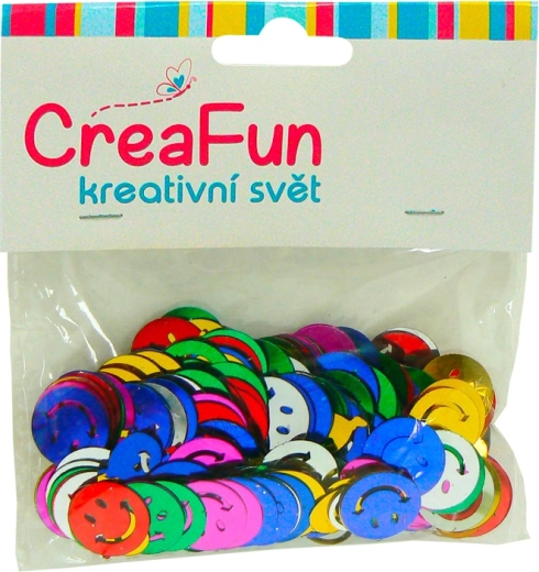 Coriandoli Smile 14 mm, 14 g