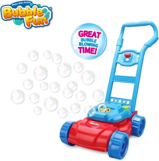 Bubble Fun macchina per bolle – tagliaerba con ricarica da 118 ml