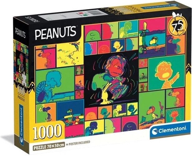 Puzzle Clementoni Impossible Compact Peanuts 1000 pezzi