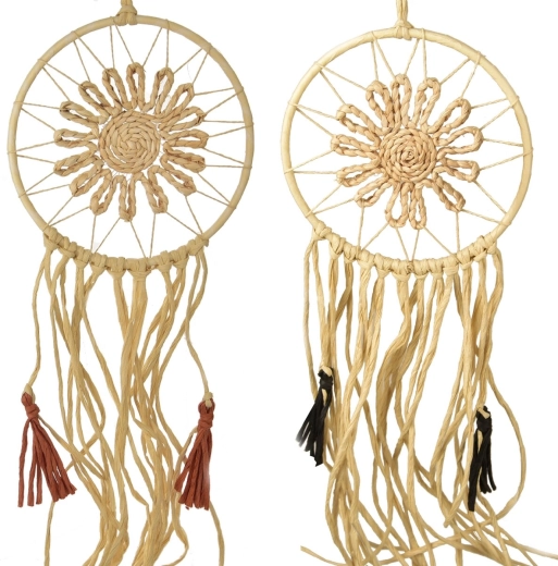 Acchiappasogni beige 20 × 20 × 65 cm (2 varianti)