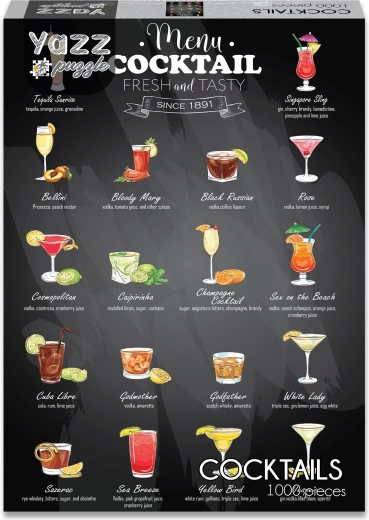 Puzzle YAZZ Cocktail 1000 pezzi