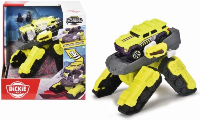 Trasformatore pieghevole Spider Tank 2 in 1 – carro armato e veicolo robotico 1:64