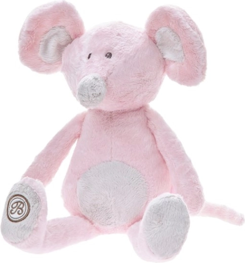 Topolino di peluche Lena 20 cm rosa