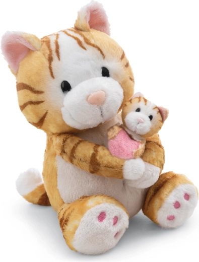 NICI gattina di peluche con gattino Little & Me 20 cm