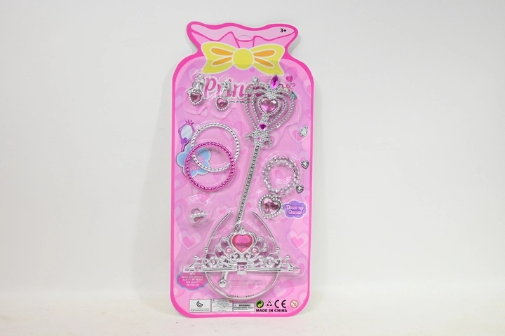 Set di bellezza per bambini per una piccola principessa in blister