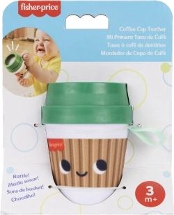 Fisher-Price tazza da caffè sonaglino per neonati