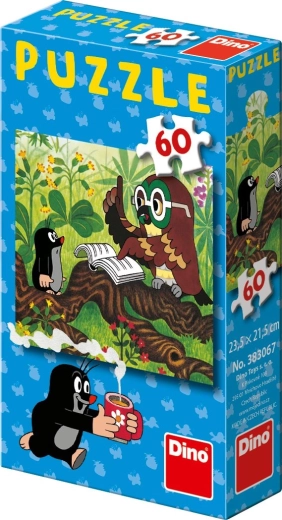 Puzzle Dino Talpa – Come la Talpa ha guarito il topolino, 60 pezzi