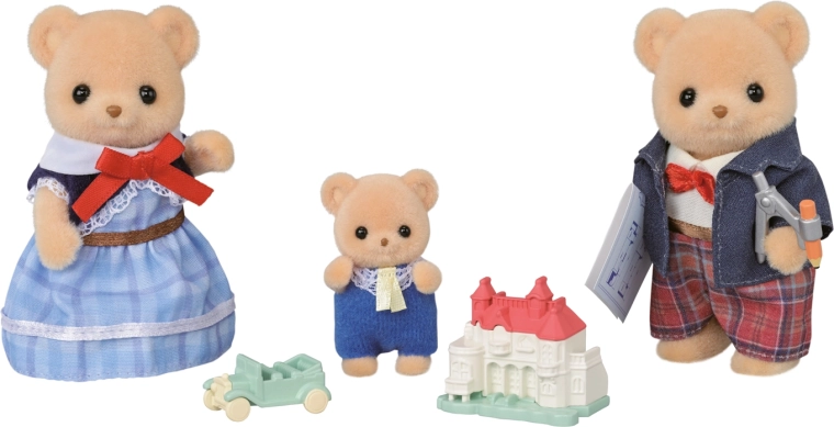 Sylvanian Families famiglia di orsetti biscotto