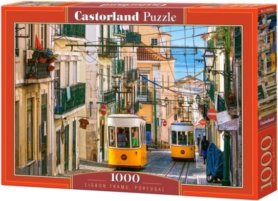 Puzzle 1000 pezzi Tram di Lisbona Portogallo