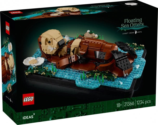 LEGO Ideas Lontra galleggiante