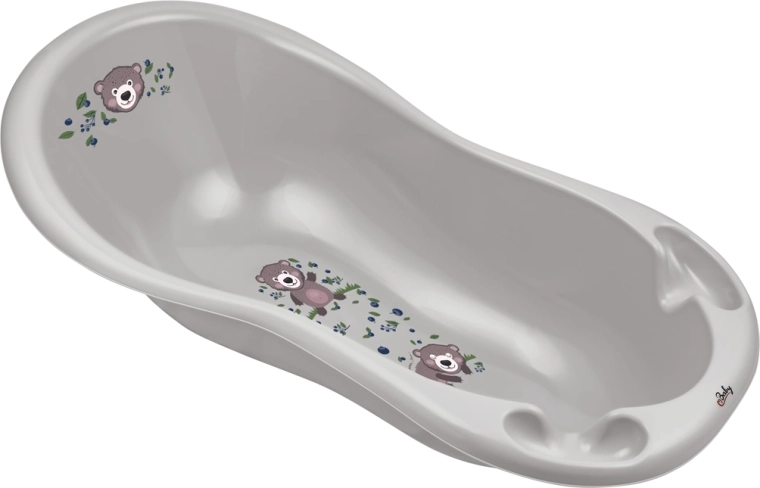 Maltex vaschetta per bambini The Nature Buddies 100 cm orso – grigia