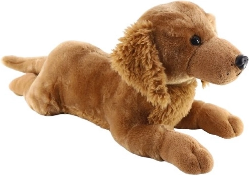 Cane di peluche Golden Retriever sdraiato 60 cm