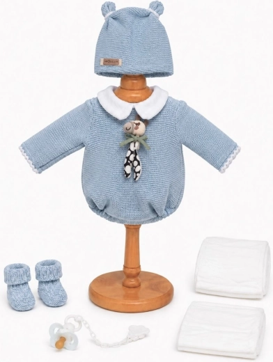 Completo per bambola neonata Guca da 38 cm con accessori