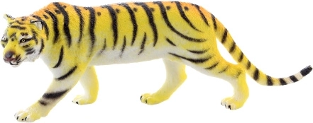 Figura in plastica di tigre 11 cm