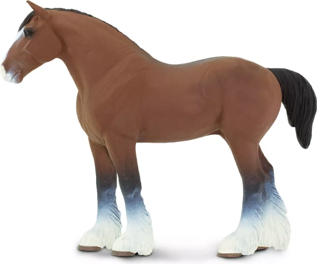 Safari Ltd. figurina di stallone Clydesdale