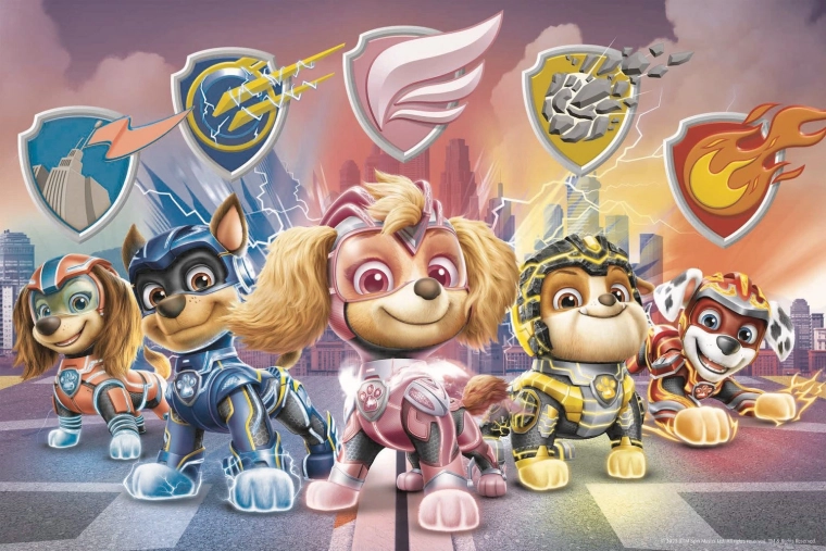 Puzzle 24 pezzi Maxi Missione Cuccioli Paw Patrol