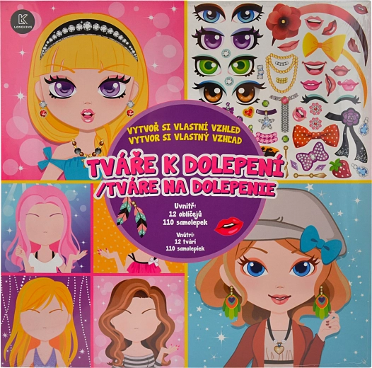 Adesivi – crea il tuo volto alla moda