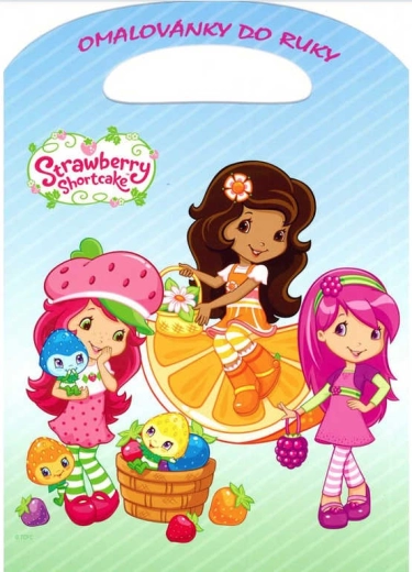 Akim album da colorare da tenere in mano A4 Fragolina (Strawberry Shortcake) - 1 pezzo