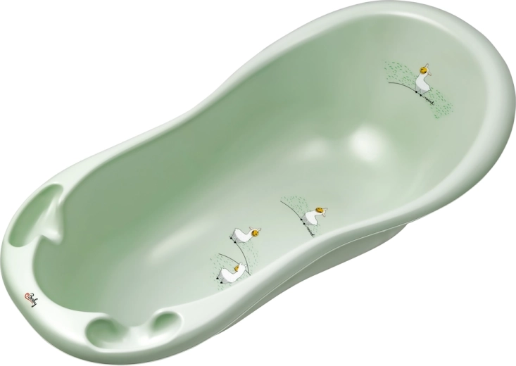 Vaschetta Maltex Lama Minimal 100 cm, verde salvia