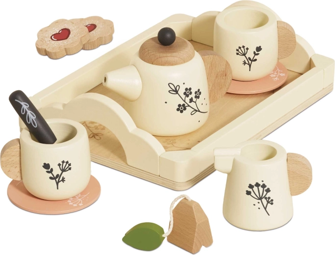 Le Toy Van set da tè in legno per servire
