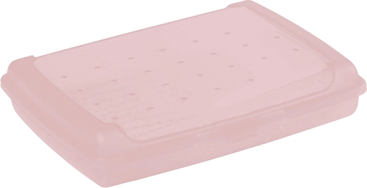 Luca click box mini contenitore rosa 0,5 l
