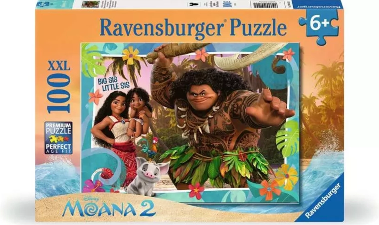 Puzzle Ravensburger Oceania 2: Avventura oltre l'oceano XXL, 100 pezzi