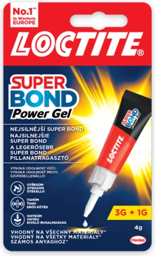 Colla gel istantanea Super Bond Power 4 g