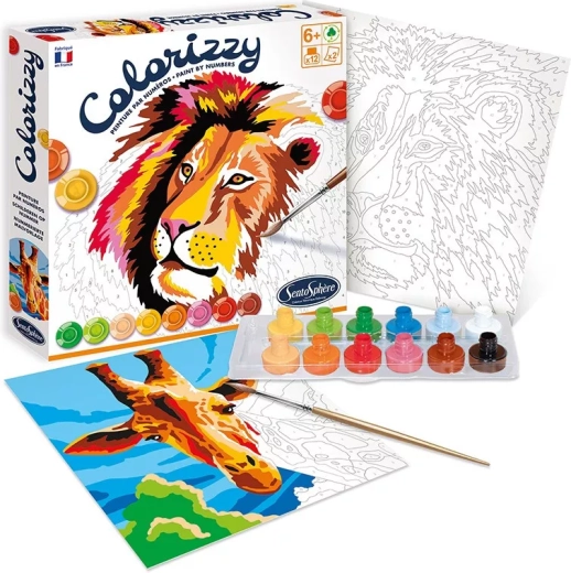 Sentosphere Colorizzy savana – dipingere con i numeri