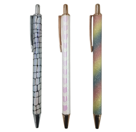 Penna a sfera in metallo 15 cm - 1 pezzo