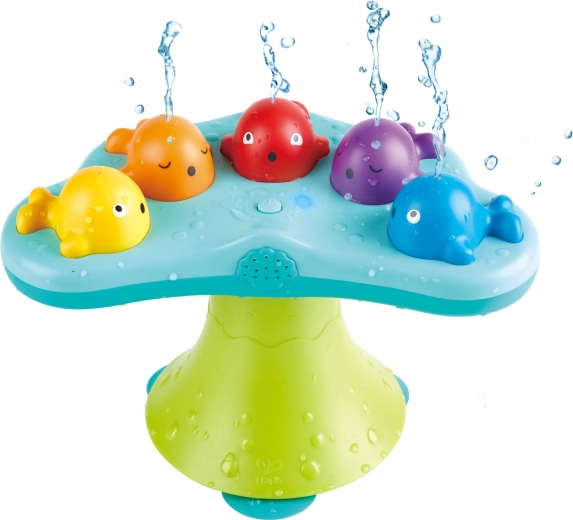 Fontana musicale Hape con balene