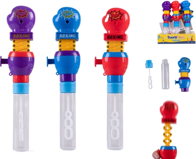 Bollebolla con guanto da boxe a carica per bambini