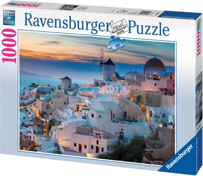 Puzzle Sera a Santorini 1000 pezzi Ravensburger