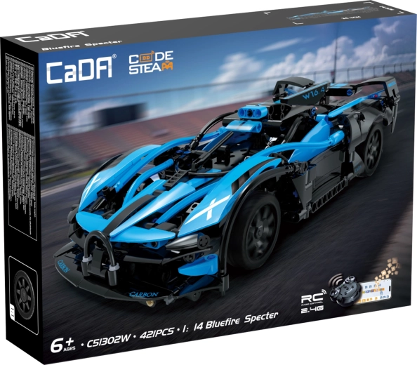 Set di costruzioni CADA Bluefire Specter 1 RC con telecomando