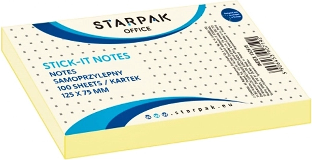 Note adesive Stick-it grandi gialle 12,5 cm, 100 fogli - 1 pezzo