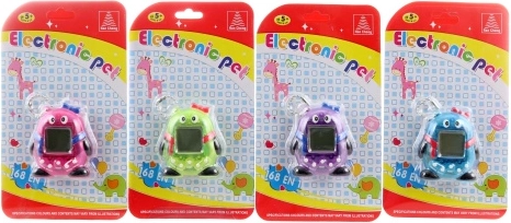 Animaletto domestico elettronico – gioco tascabile tipo Tamagotchi